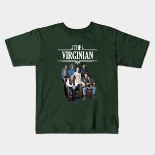 The Virginian - Group - 60s Tv Western Kids T-Shirt